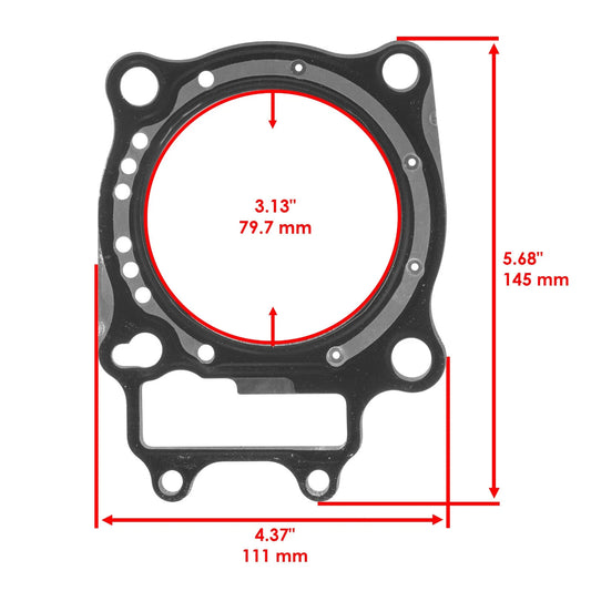 Cylinder Head Gasket fits Honda CRF250R CRF250X 2004 2005 2006