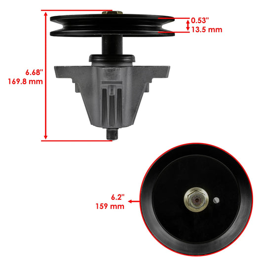 46" Deck Spindle for Cub Cadet XT1-LT 46 XT1 LT46 Enduro / XT2-LX 46 XT2 Enduro