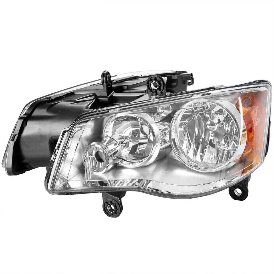 Pair For 2011-2018 Dodge Grand Caravan 2008-2016 Chrysler Town&Country Headlight