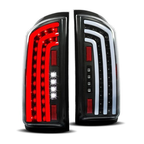 Clear Full LED Tail Lights Brake Lamp For Dodge Ram 1500 2500 3500 2007-2009