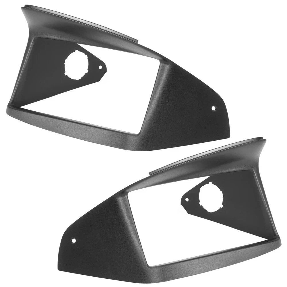 Pair Headlight Cover Bezel Trim For Chevy Chevrolet Corvette C5 1997-2004