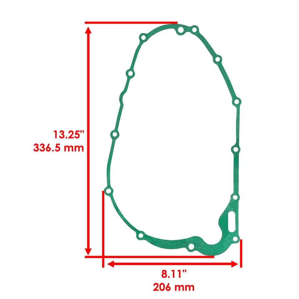 for Kawasaki KZ440A KZ440D LTD 1980 81-1983 / KZ440G 1982 Clutch Cover Gasket