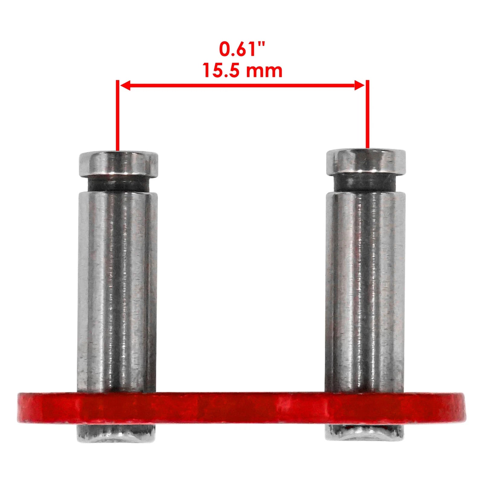 Caltric 520 Chain Master Link For Motorcycle Bike ATV Connecting Link Red