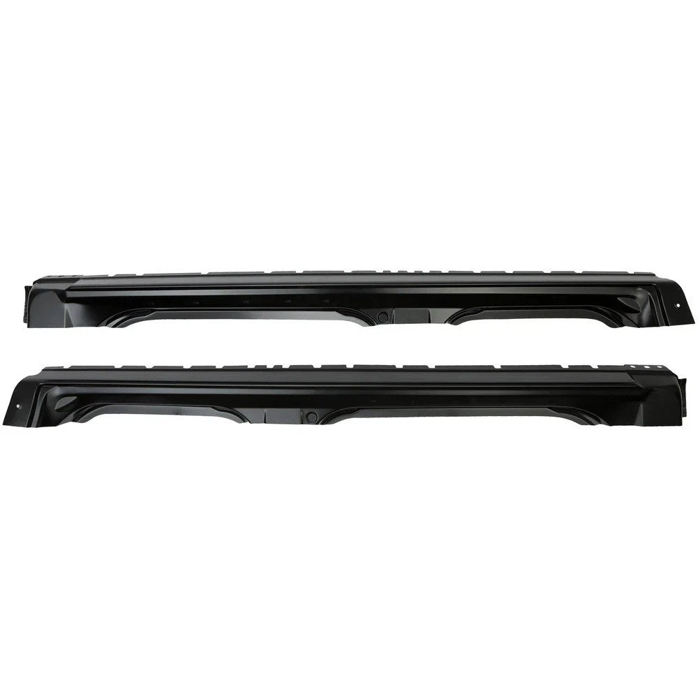 2PCS Steel Black Rust Repair Outer Rocker Panels For Ford Expedition 2003-2017