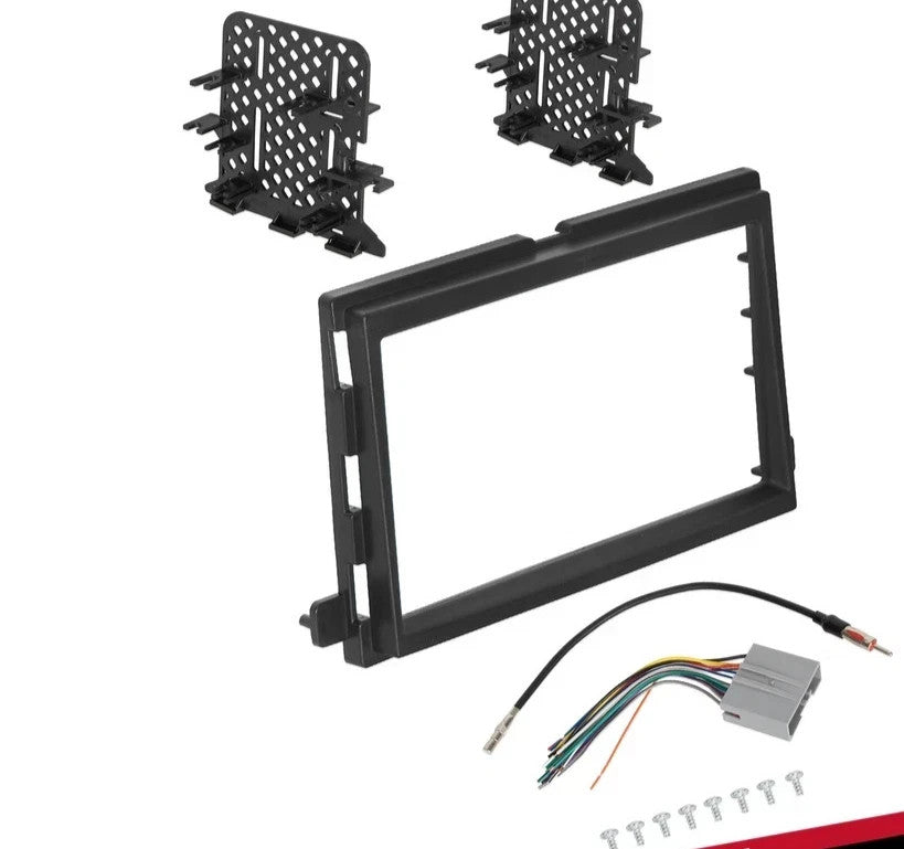 Car Radio Stereo Double Din Dash Kit For 05-16 F250 F350 F450 F550 Super Duty