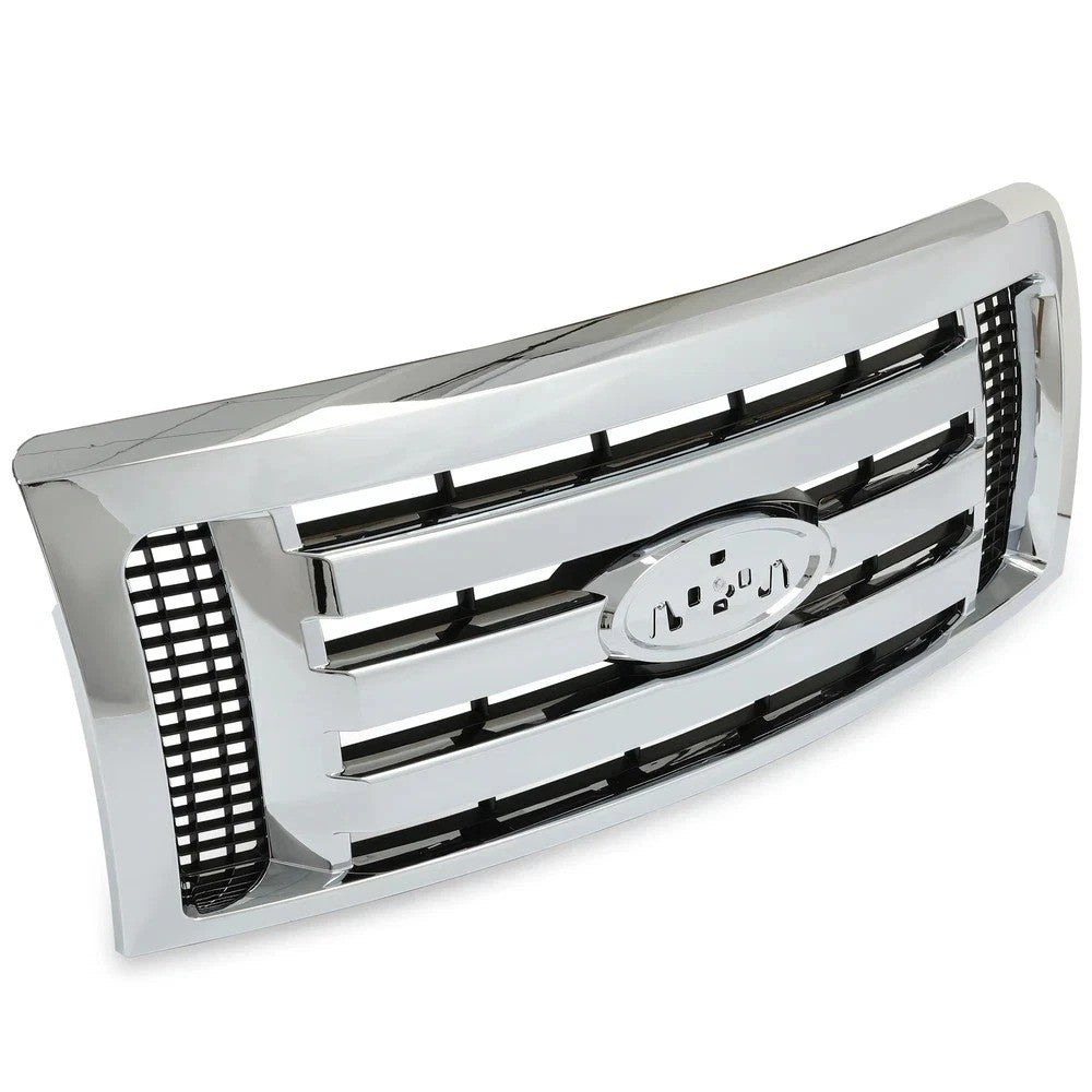 HECASA Front Grille Grill For 2009-14 Ford F-150 F150 XLT Replace For FO1200511