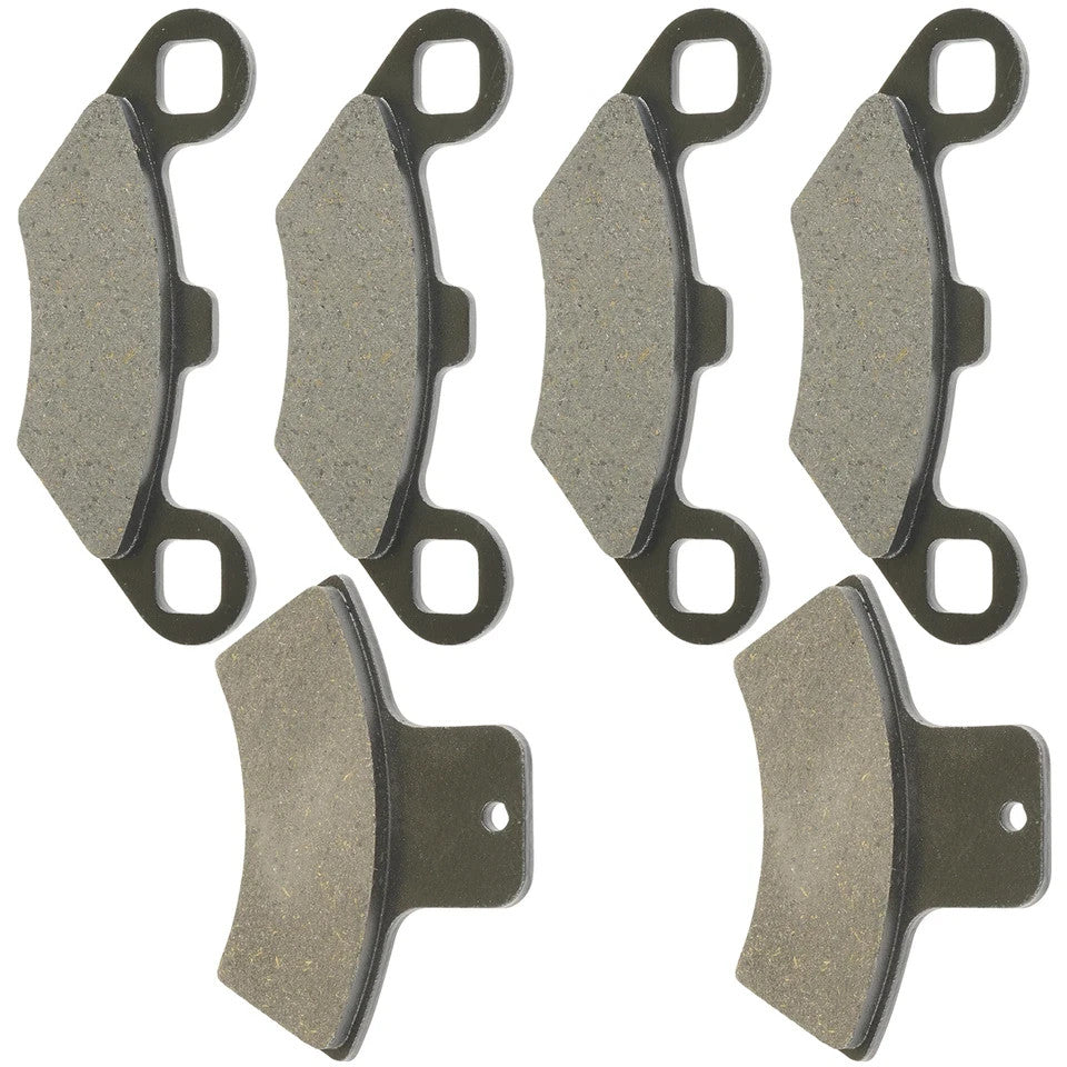 Front Rear Brake Pads for Polaris Scrambler 500 1998-2000 /Sportsman 335 1999-00