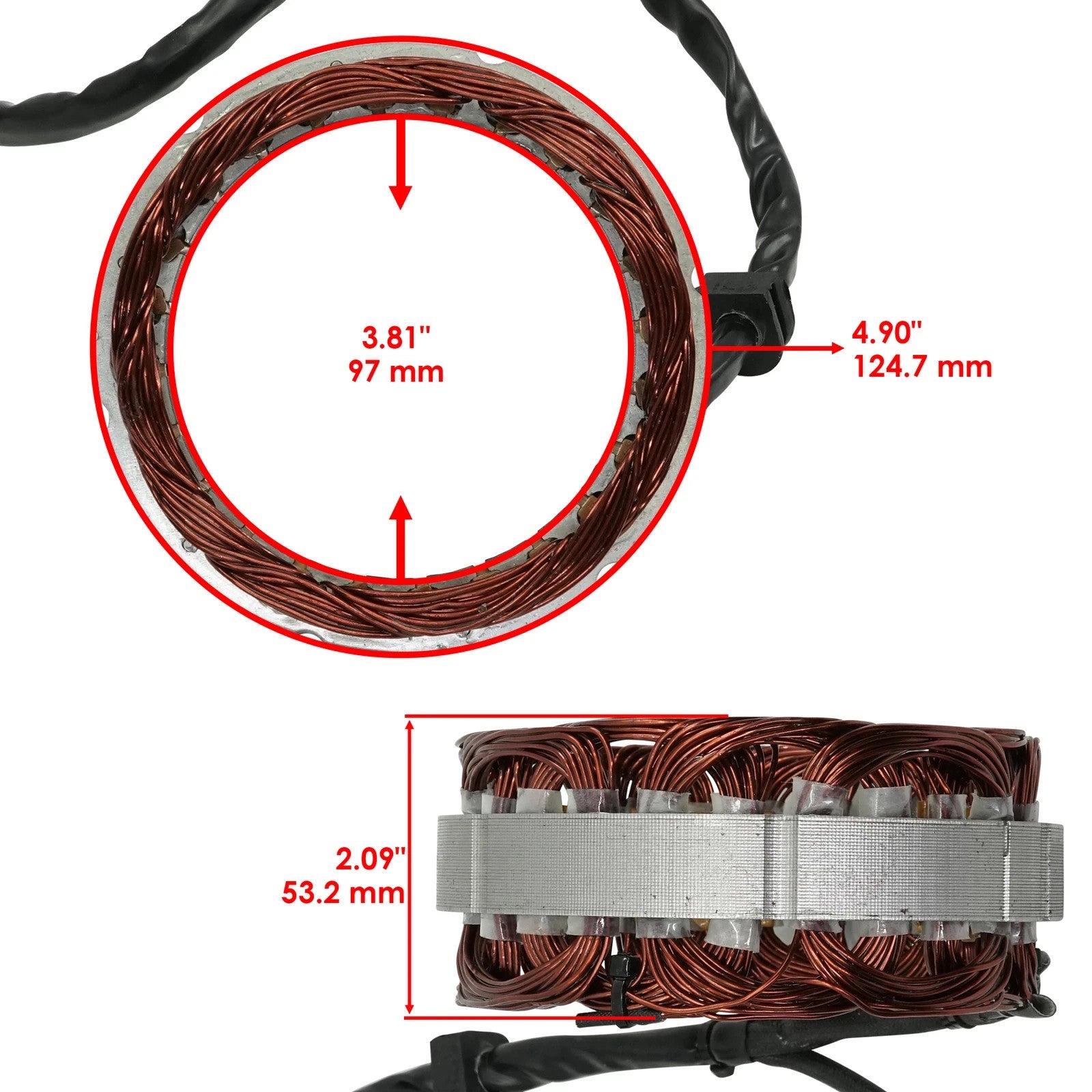 Stator for Honda CB900C Custom CB1000C 1980 1981 1982 1983 Magneto