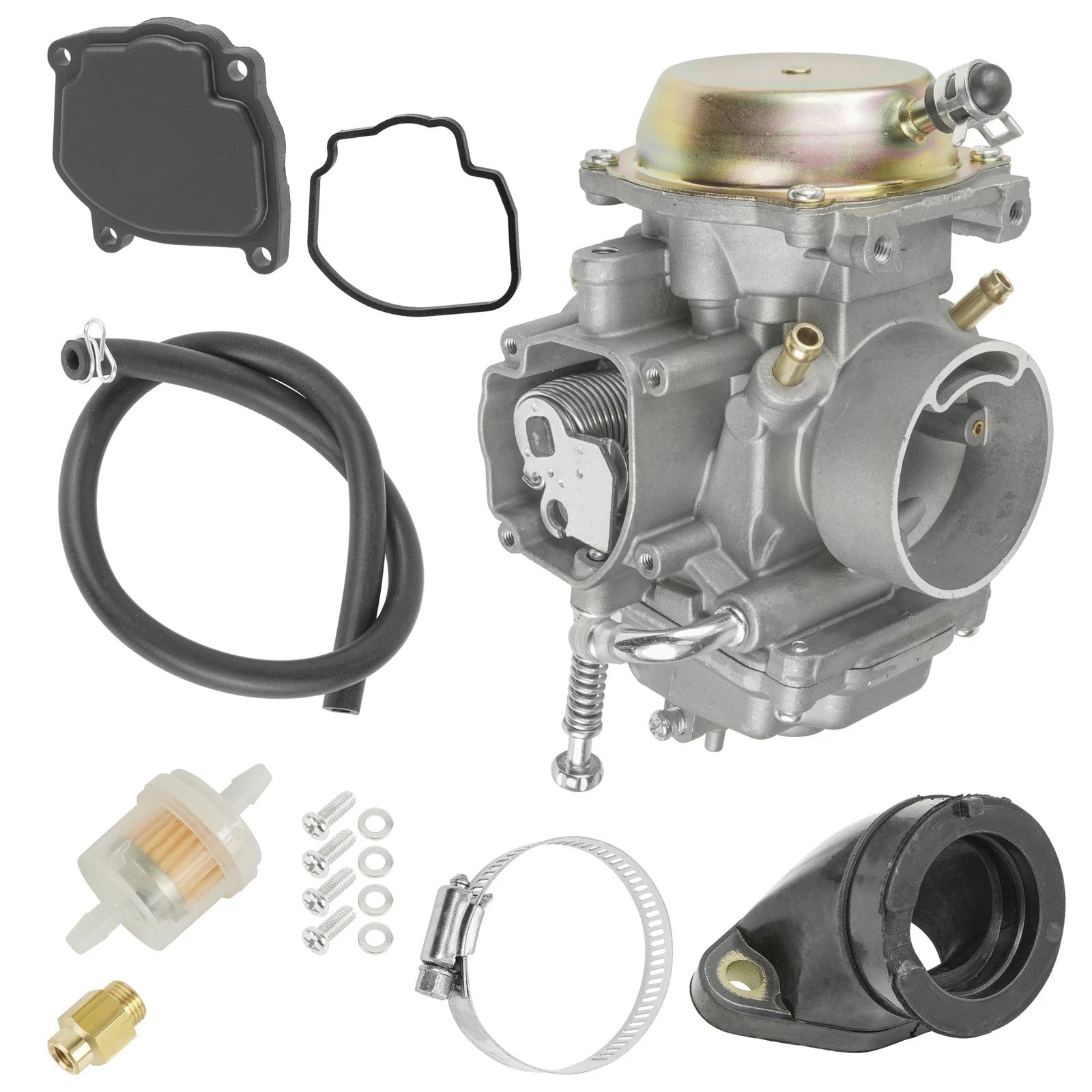 Carburetor And Intake Manifold Boot for Polaris Magnum 425 2X4 4X4 6X6 1995-1998