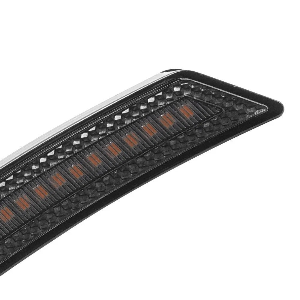 For Mini Cooper R55 R56 R57 07-15 Front Rear Smoke LED Fender Side Marker Lights