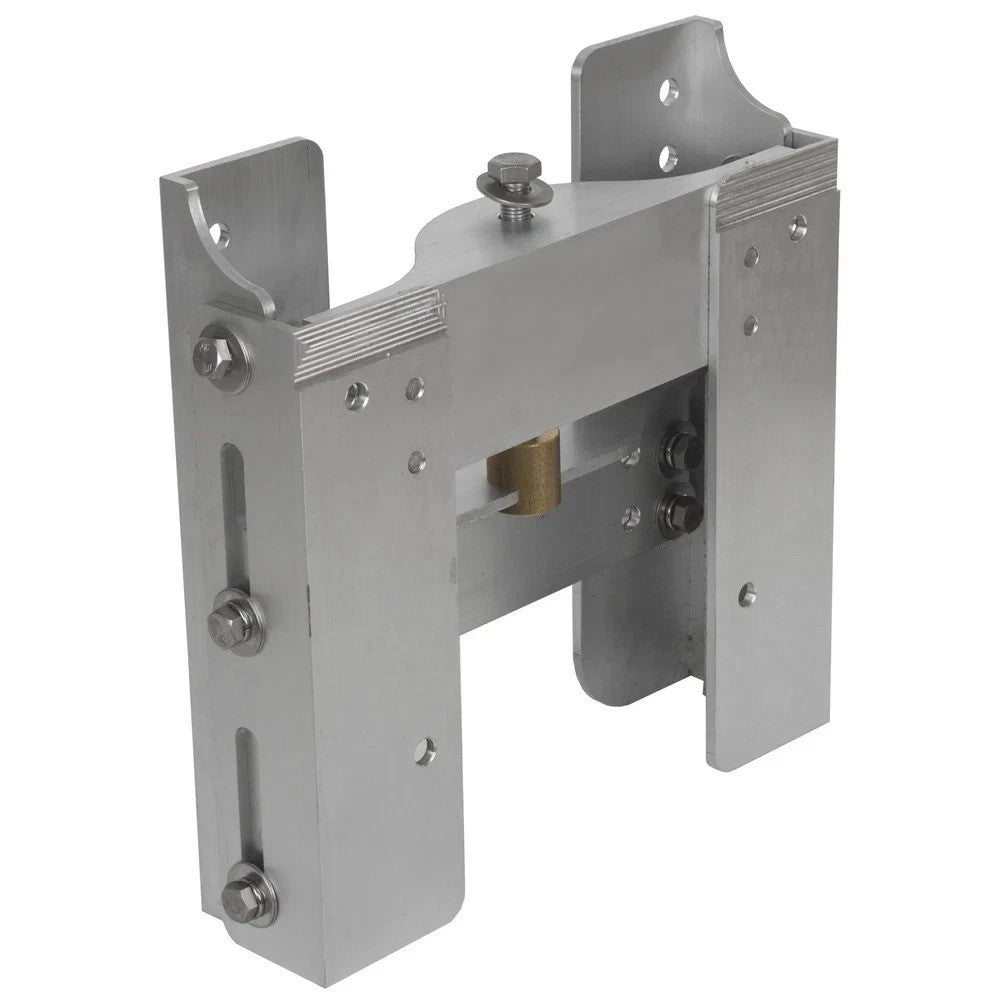 Adjustable 4'' Set Back Jack Plate Manual Power Lift Transom Outboard Boat Motor