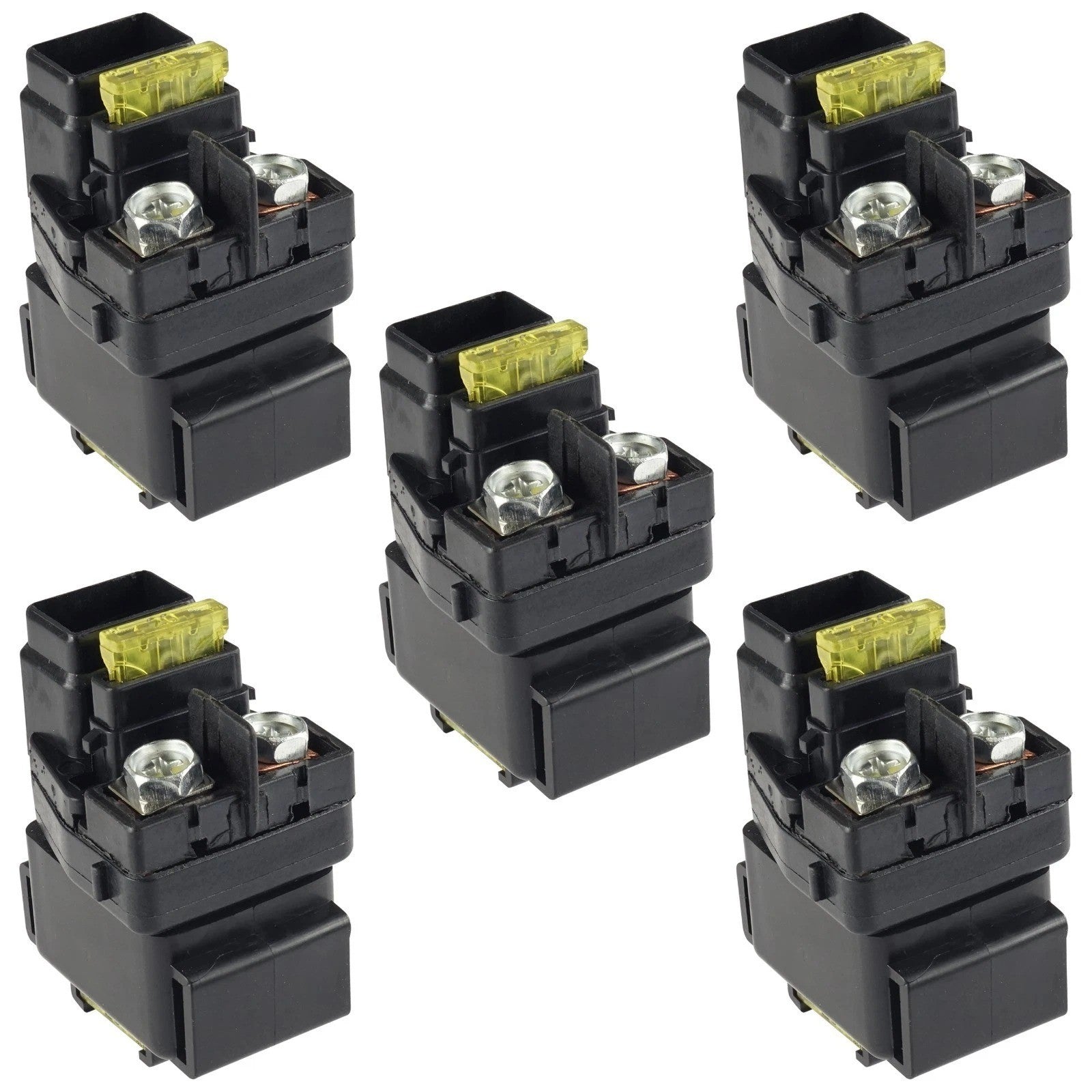 Starter Solenoid Relay for Suzuki LT-Z400 LT-Z400F Quadsport Z400 2003-2008 / 5x