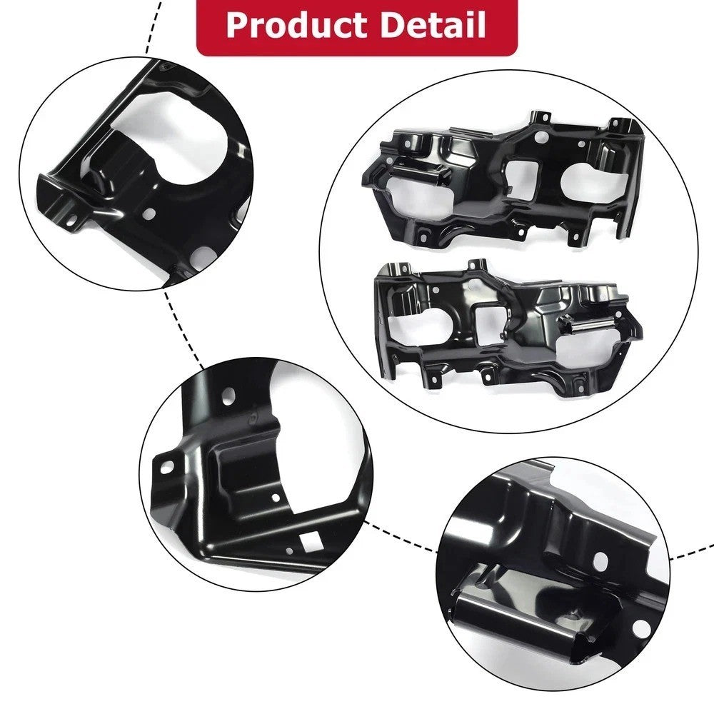 Bumper Support Bracket For 16-18 GMC Sierra 1500 Front Driver and Passenger Side