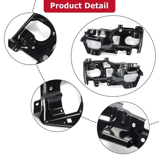 Bumper Support Bracket For 16-18 GMC Sierra 1500 Front Driver and Passenger Side