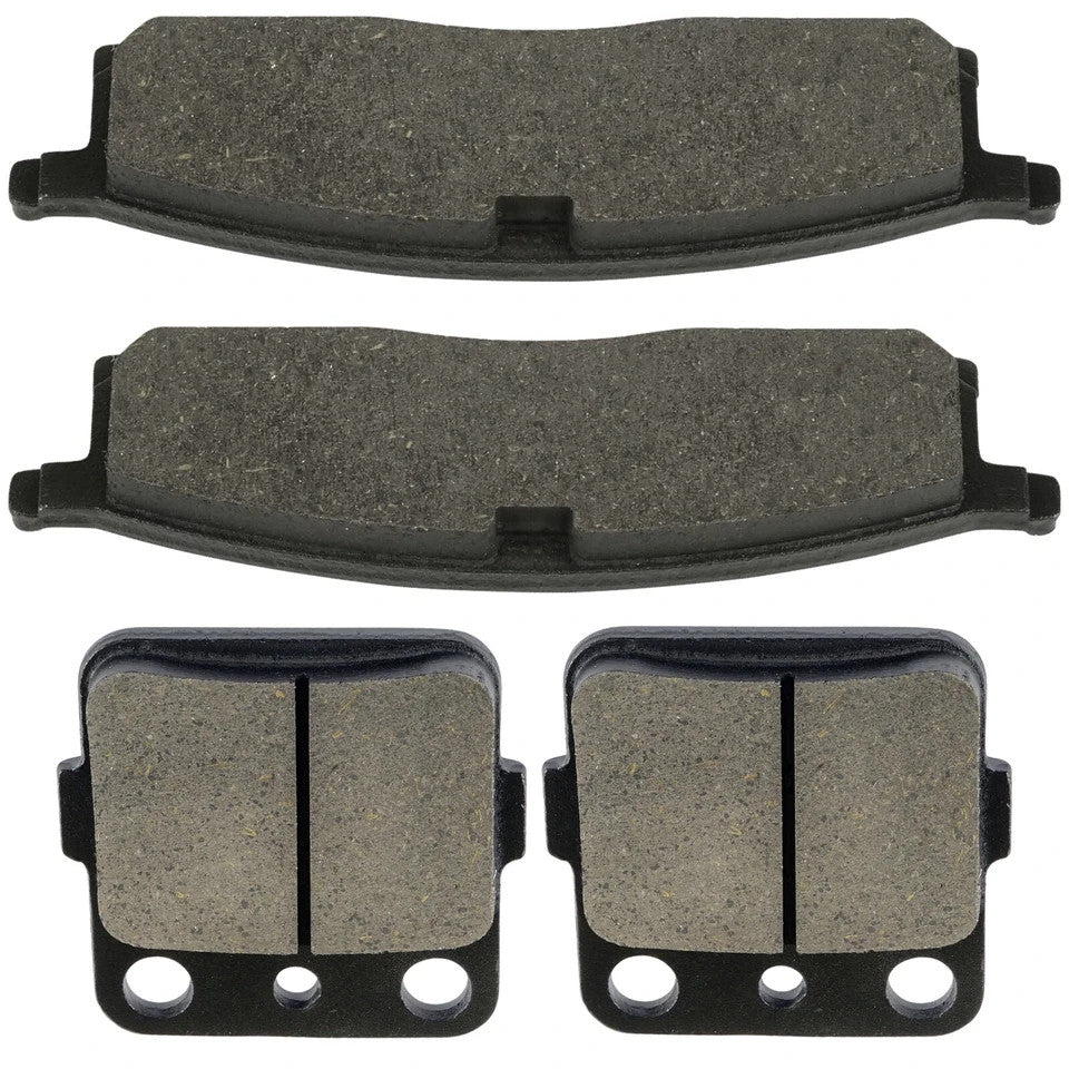 Caltric Front and Rear Brake Pads for Yamaha YZ80 Competition 1993-2001