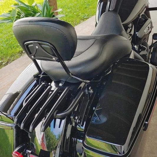 Black Detachable Stealth Luggage Rack For Harley Touring Street Glide 2009-2026