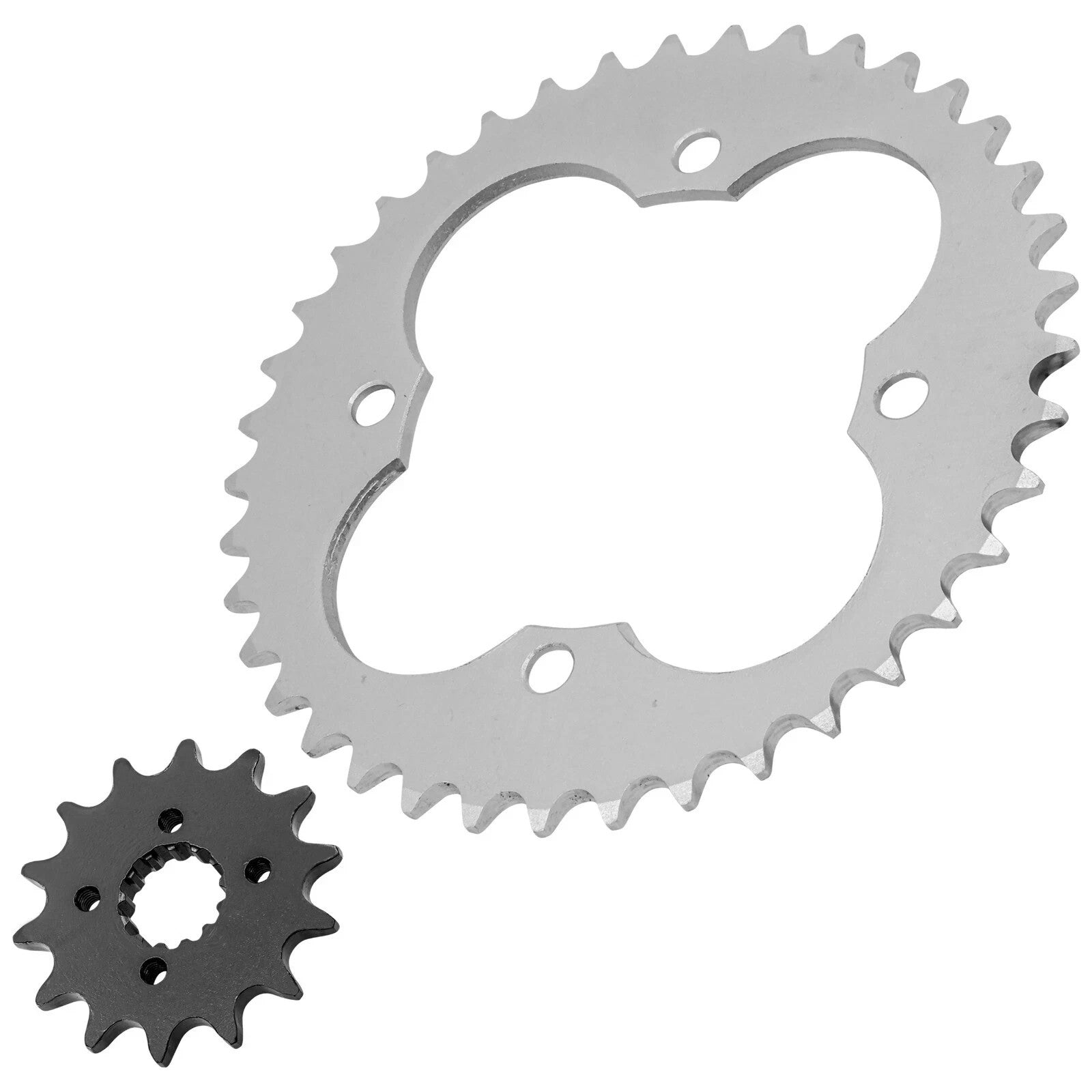 Front & Rear Sprocket Kit for Honda TRX400EX TRX400X Sportrax 400 2X4 2005-2014