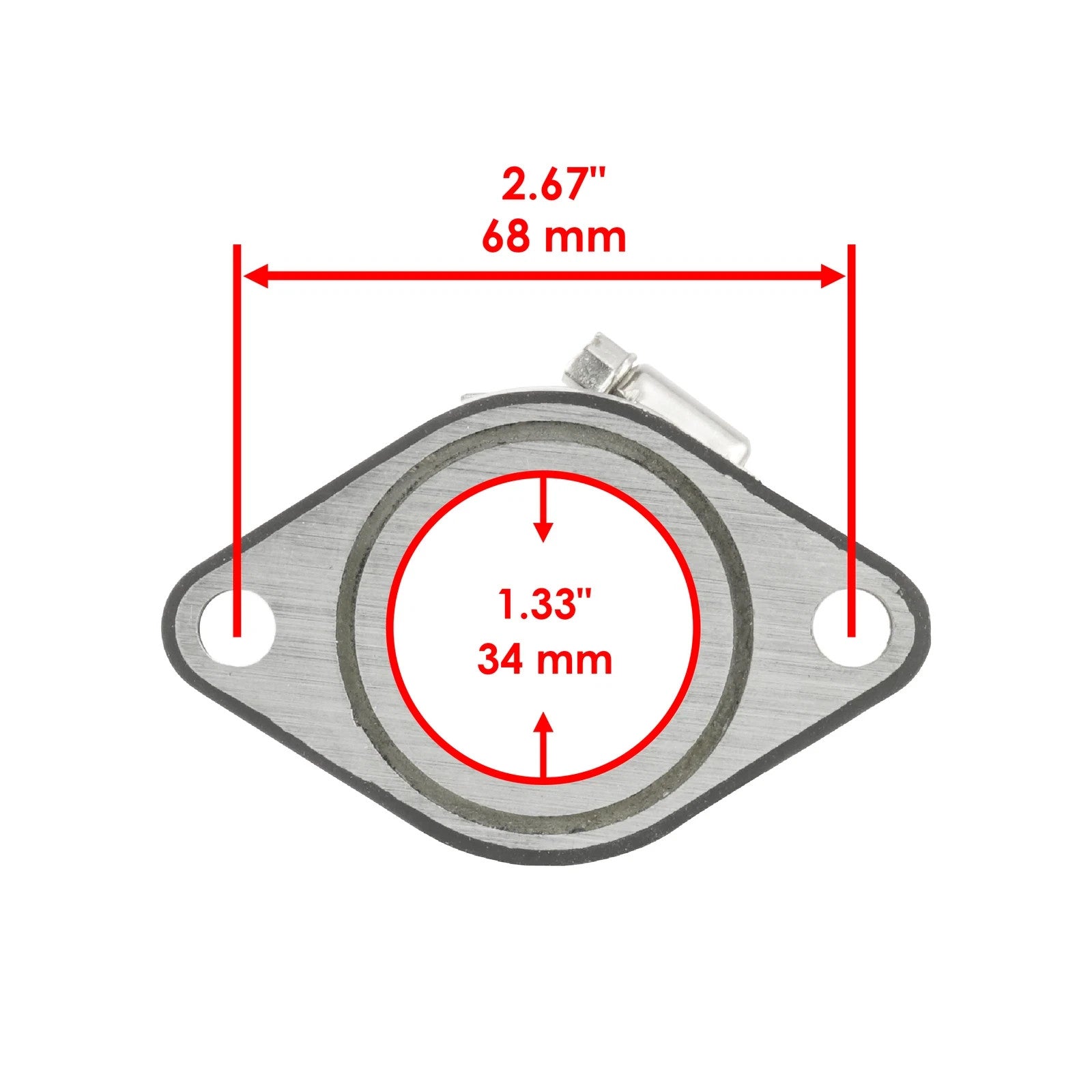 Carburetor Intake Boot Joint fits Yamaha Kodiak 400 YFM400 2x4 4x4 2000 - 2006