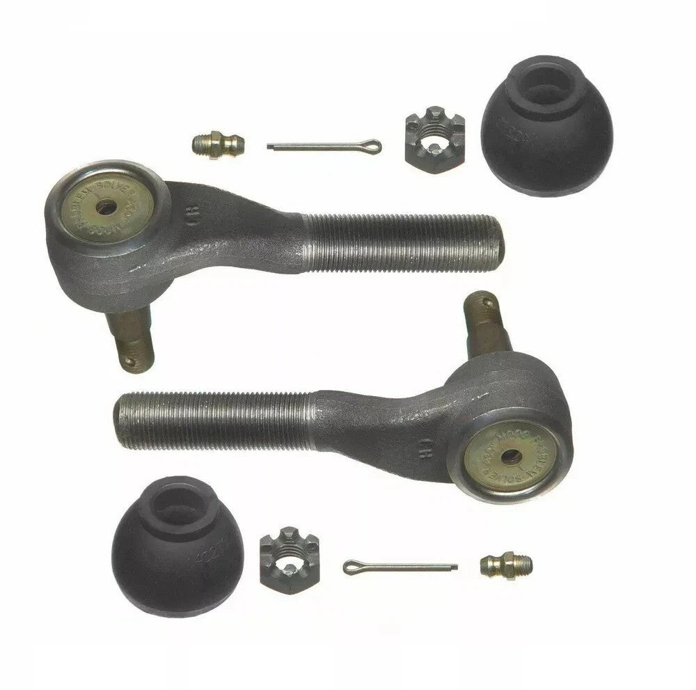For Ford Mustang Mercury Cougar Set of 2 Front Outer Steering Tie Rod Ends Moog