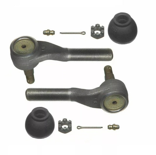 For Ford Mustang Mercury Cougar Set of 2 Front Outer Steering Tie Rod Ends Moog