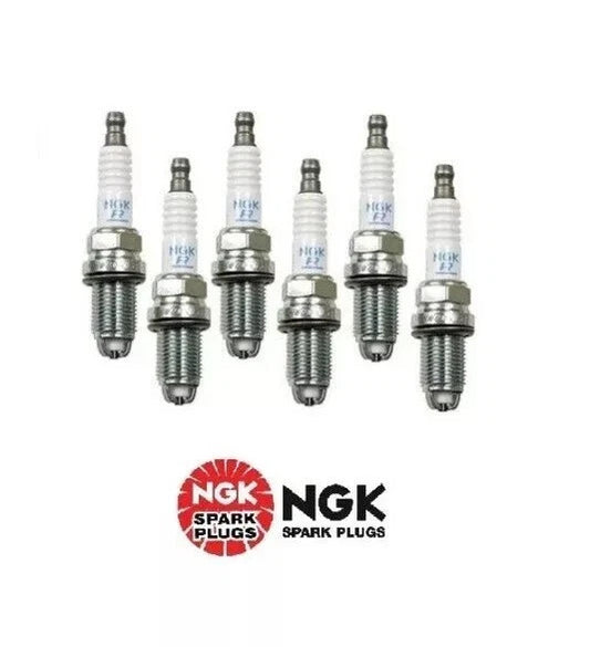 For BMW E36 M3 Set Of 6 Pre-Gapped Spark Plug NGK V Power Resistor BKR 6 EK