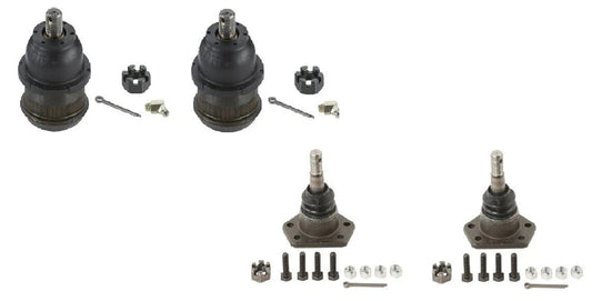 For Moog Upper & Lower Ball Joints For Chevelle GTO Camaro 64-68-72 Nova Cutlass