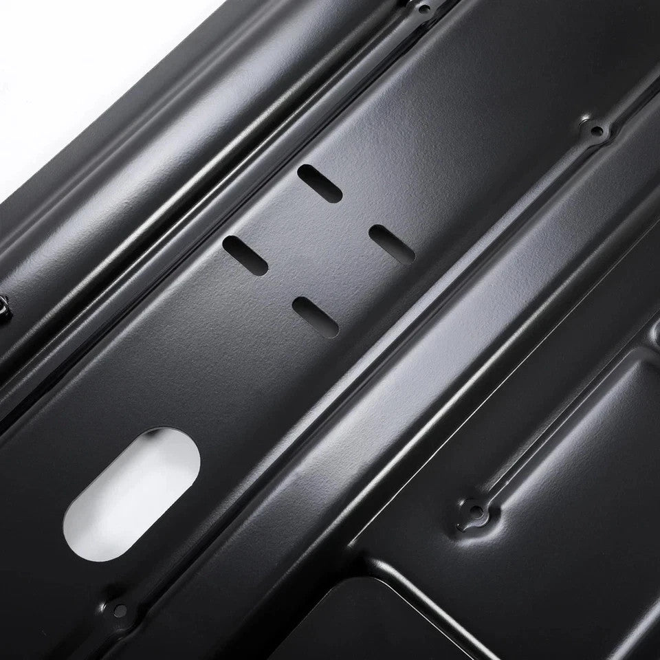 For Jeep Wrangler TJ 2003-2006 Black Steel Transmission Skid Plate Crossmember