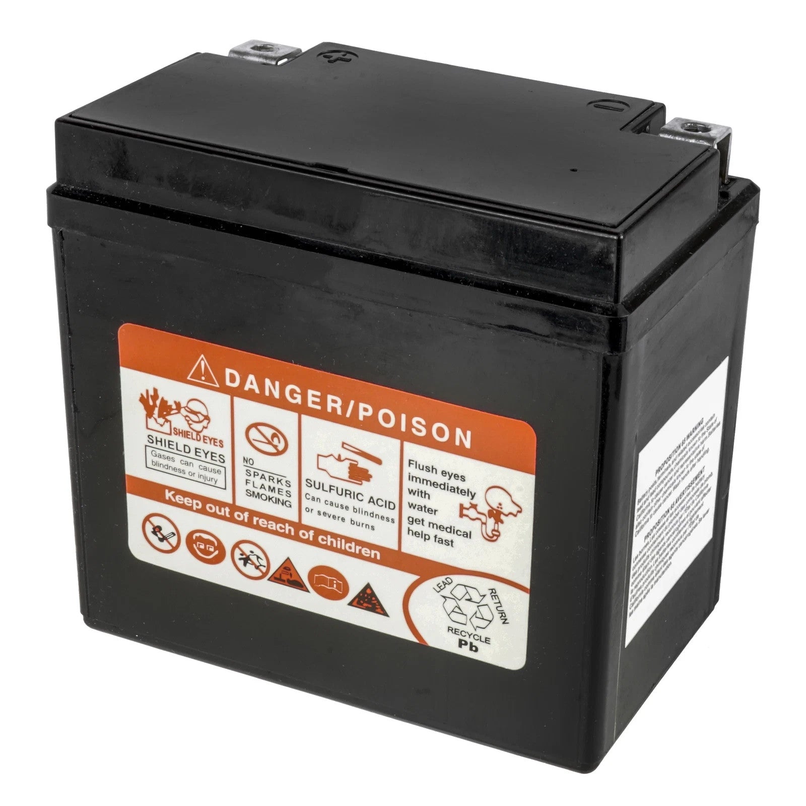 Caltric AGM Battery for Yamaha YFZ450 2017/YFZ450R 2009-2023/YFZ450X/2010-2011