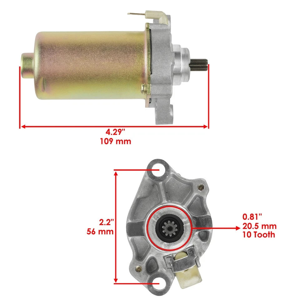 Starter for Honda Ch80 Elite 80cc 1993-2007 / 31200-GE1-712 31210-GE1-712