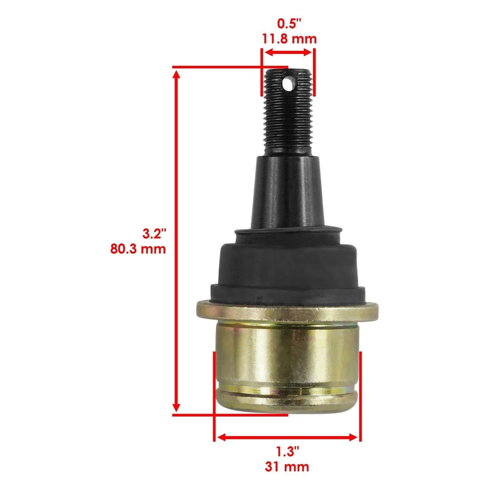 4 Front Susp. Upper Lower Ball Joint For Can-Am Spyder Gs Rs Rt Se5 Sm5 08-12