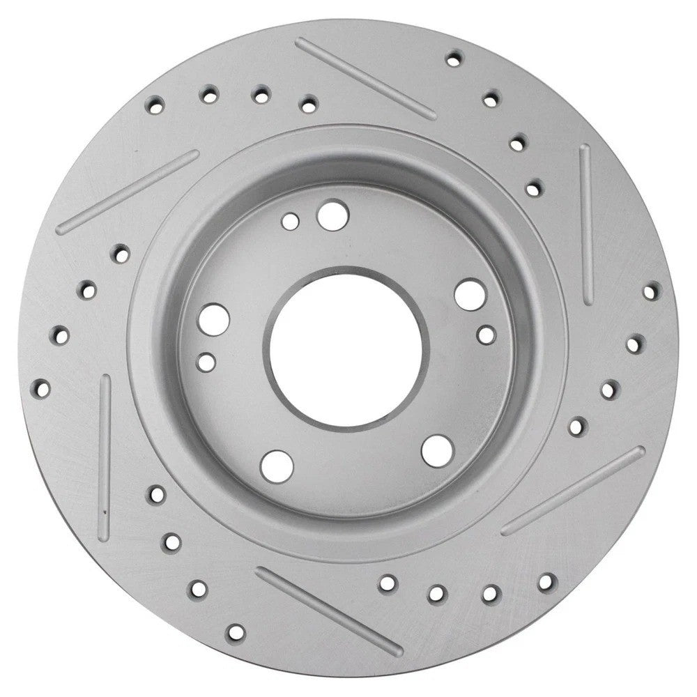 Rear Brake Rotors Set Solid For 2016-2023 Honda Civic 2019-2022 Insight