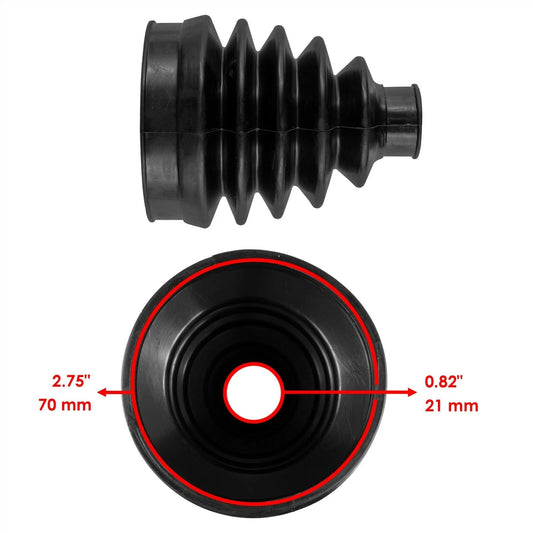 Front Inner & Outer CV Axle Boots For Can Am Outlander Max 1000 4X4 EFI 2014-201