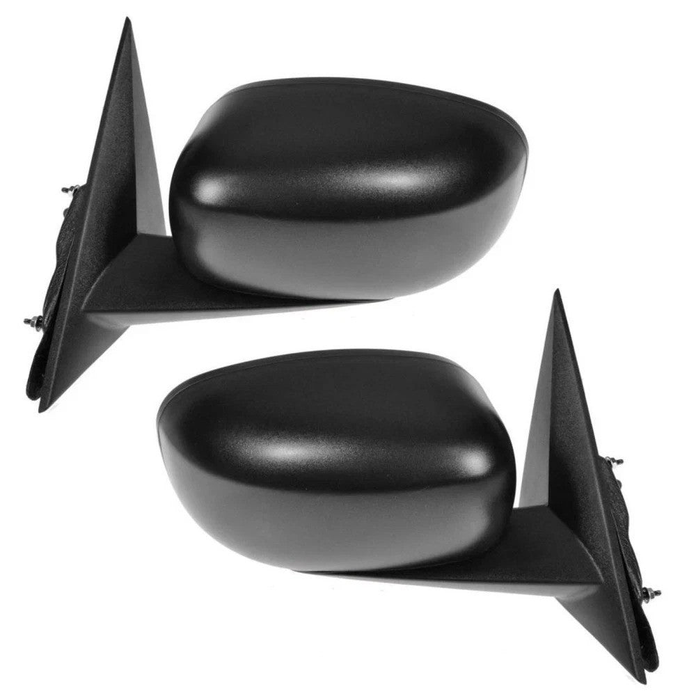 Mirrors Black Textured Power LH Left RH Right Pair Set for 300 Magnum