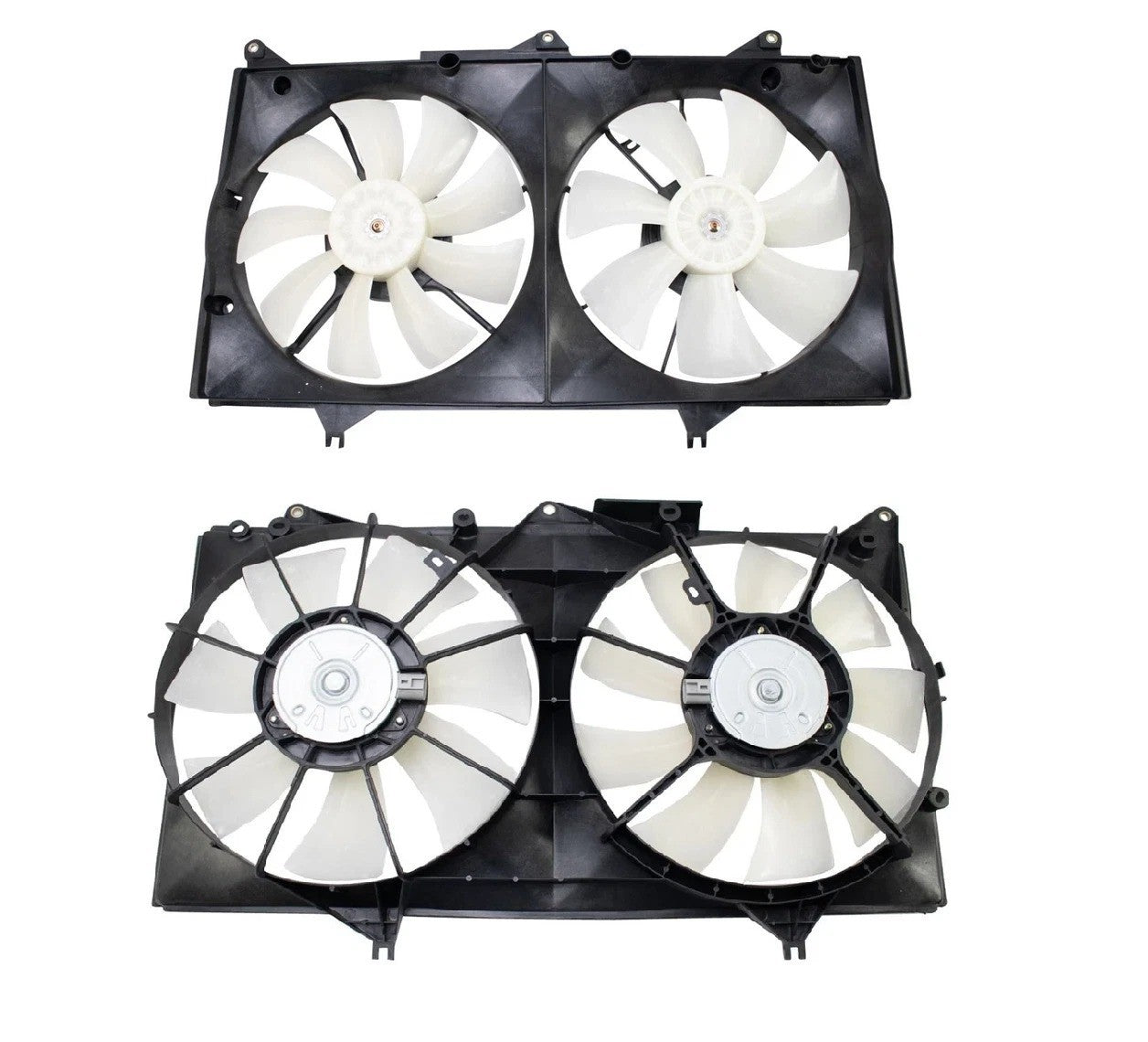 Radiator Dual Cooling Fan 6 Cylinder for 02-03 Lexus ES300 Toyota Camry