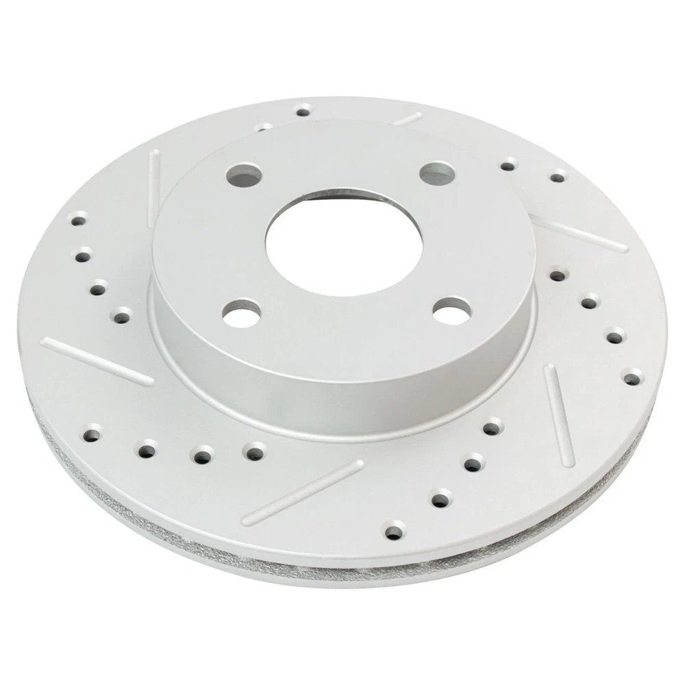 Performance Brake Rotor & Ceramic Pad Front Rear Kit w/Chemicals