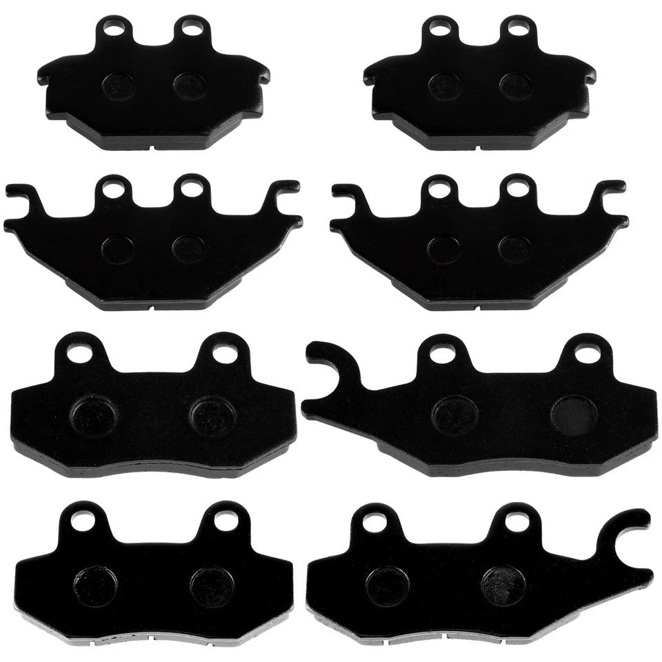 Front Rear Brake Pads for Kawasaki Mule Pro-Dx Pro-Dxt KAF820 2016