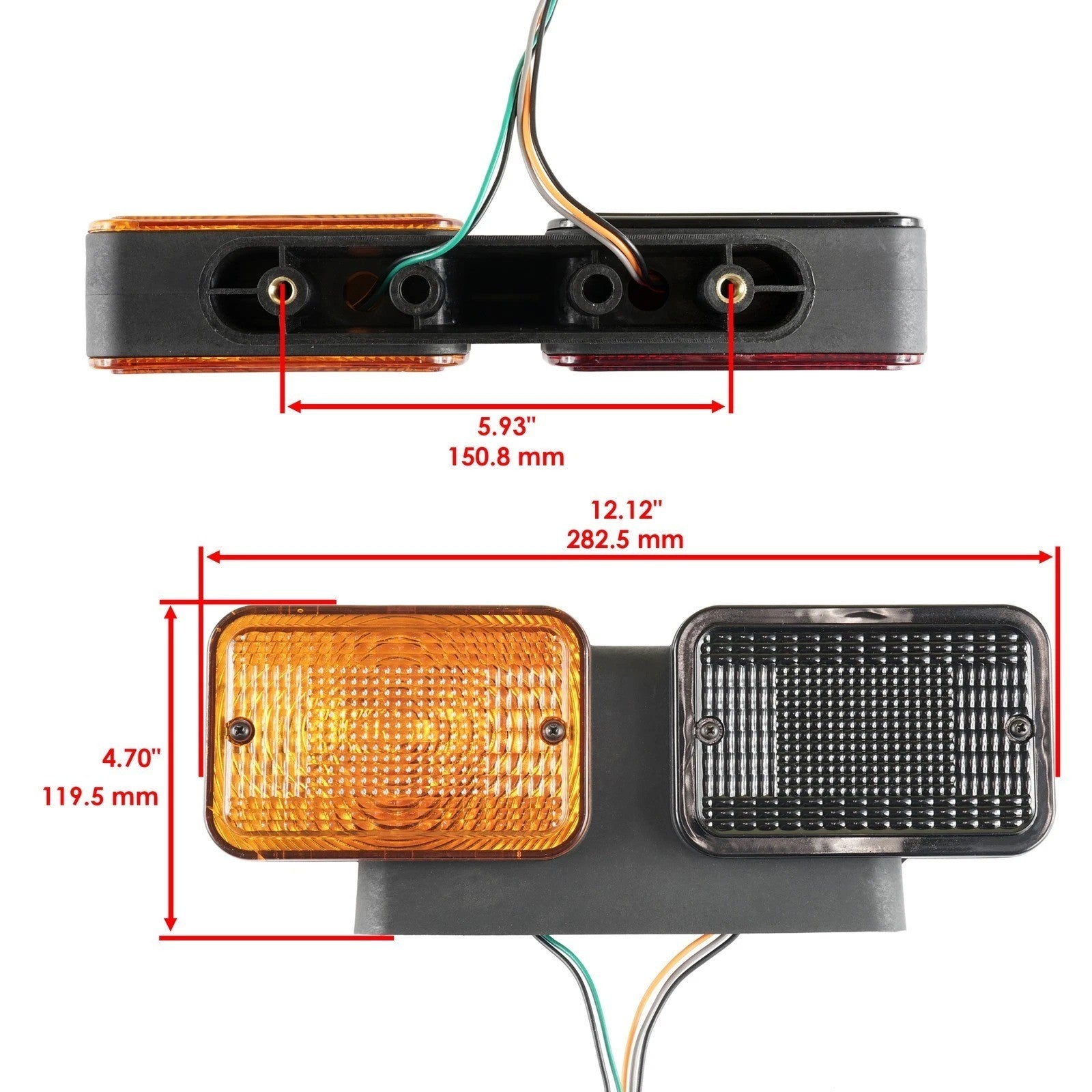 Complete Left Road Light Lamp For John Deere 4210 4310 4410 4510 4610 LVA14391