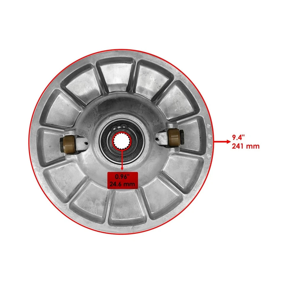 Caltric Secondary Clutch For Polaris RZR XP 900 2011-2013 1322946