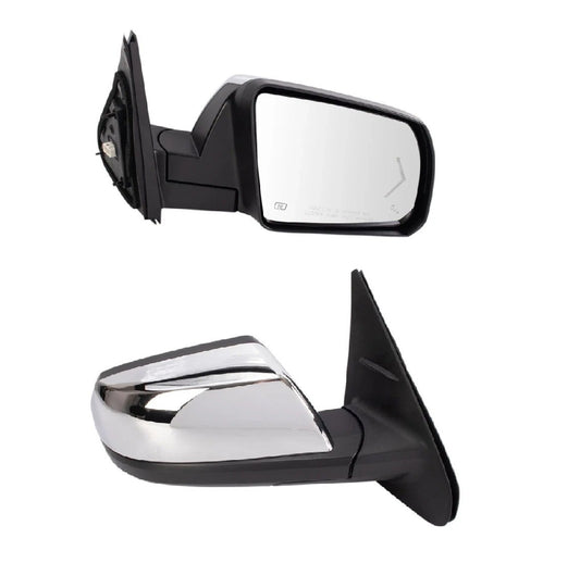 Power Fold Heat Signal Memory Chrome Mirror Passenger RH Side for Toyota Sequoia