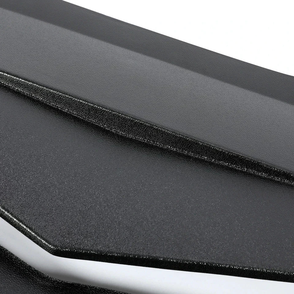 HECASA Rear Window Louver Sun Shade Cover For 14-19 Corvette C7 Coupe ABS Black