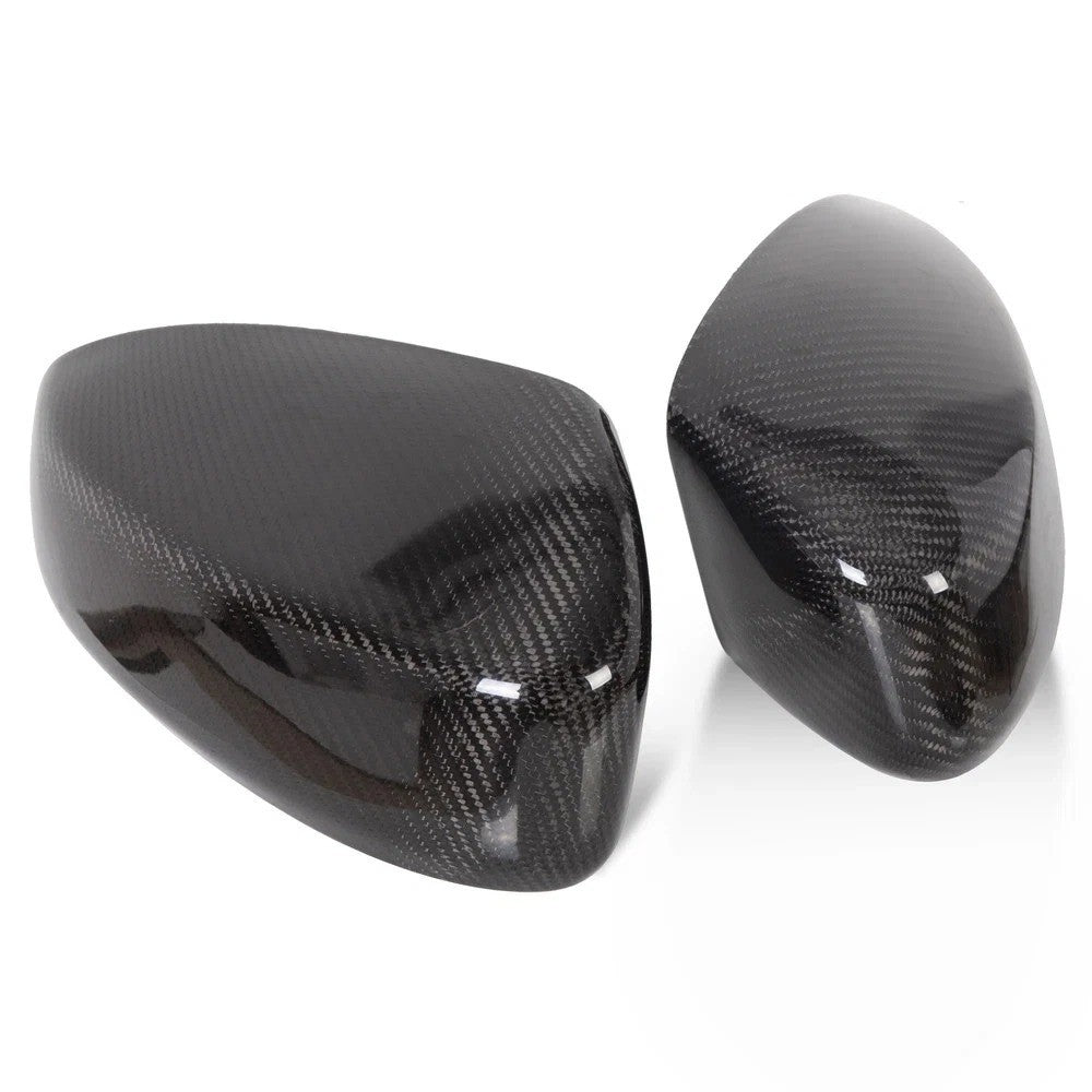 HECASA FOR 03-07 INFINITI G35 COUPE CARBON FIBER DIRECT ADD-ON MIRROR COVER