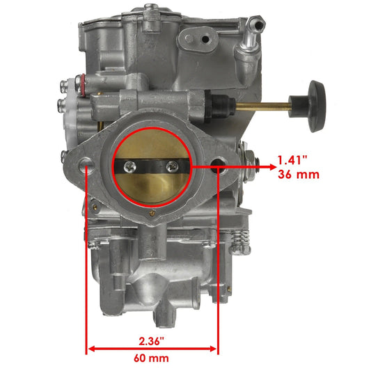 Caltric Carburetor For Yamaha Big Bear 350 YFM350 2WD 1996-1998 1UY-14101-00-00