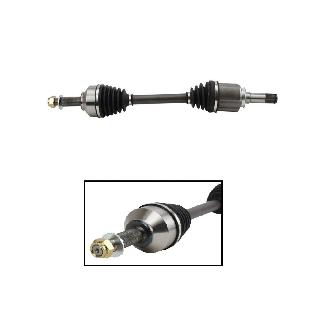 Front Left CV Axle Shaft For 2010-2016 Ford Flex Police Taurus Lincoln MKS MKT