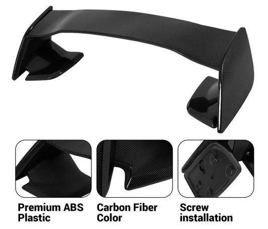 For Subaru WRX / WRX STI 4 Door 2015-2021 JDM Trunk Spoiler Carbon Fiber Color