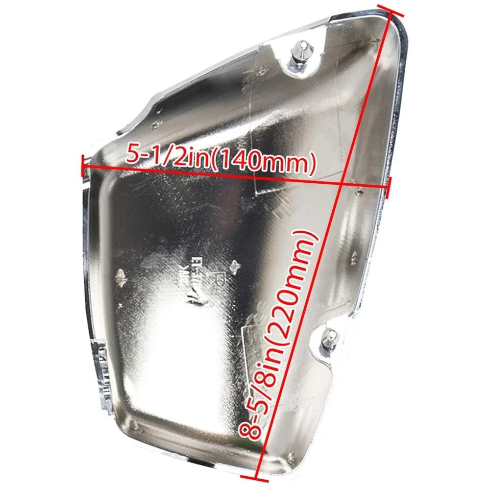 For Yamaha Virago 1100 XV1100 XV750 XV700 Right Side Panel Battery Cover Chrome