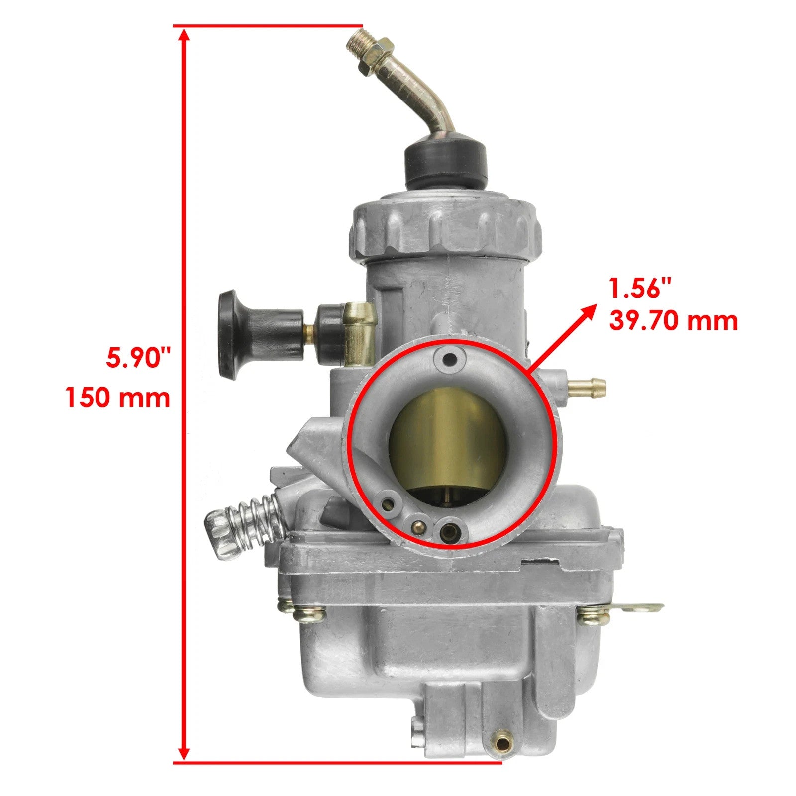 Caltric Carburetor For Yamaha Bw200 Bw 200 Big Wheel 1985-1988 3UL-14101-00-00