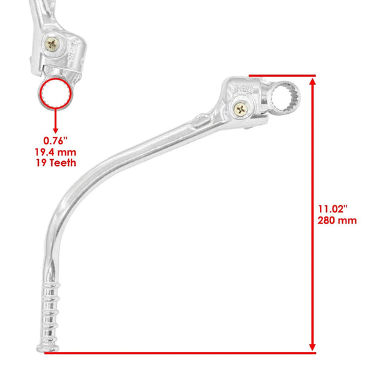 Kick Start Starter Lever for Honda CRF450R CRF450 R CRF 450 R 2012 2013-2016
