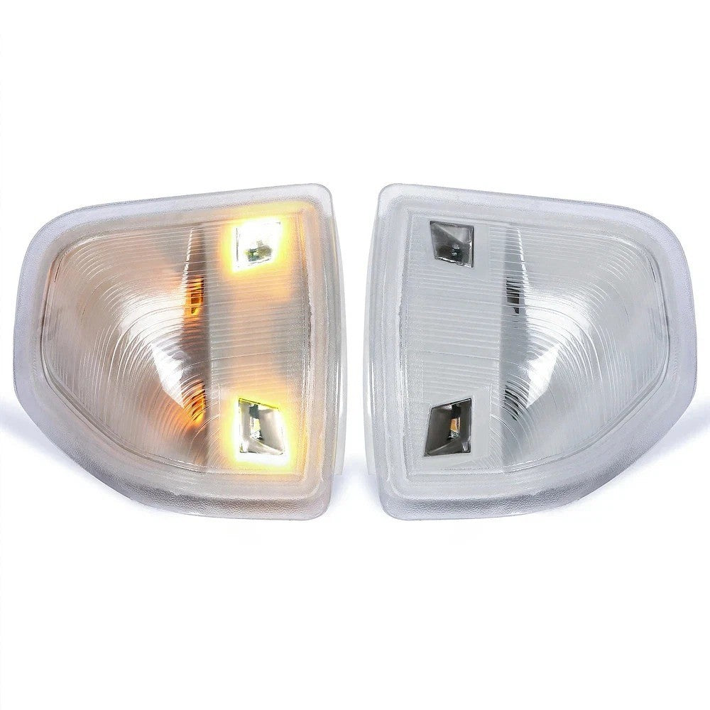 HECASA Clear LED Side Mirror Turn Signal Light For Dodge Ram 1500 2500 3500 4500