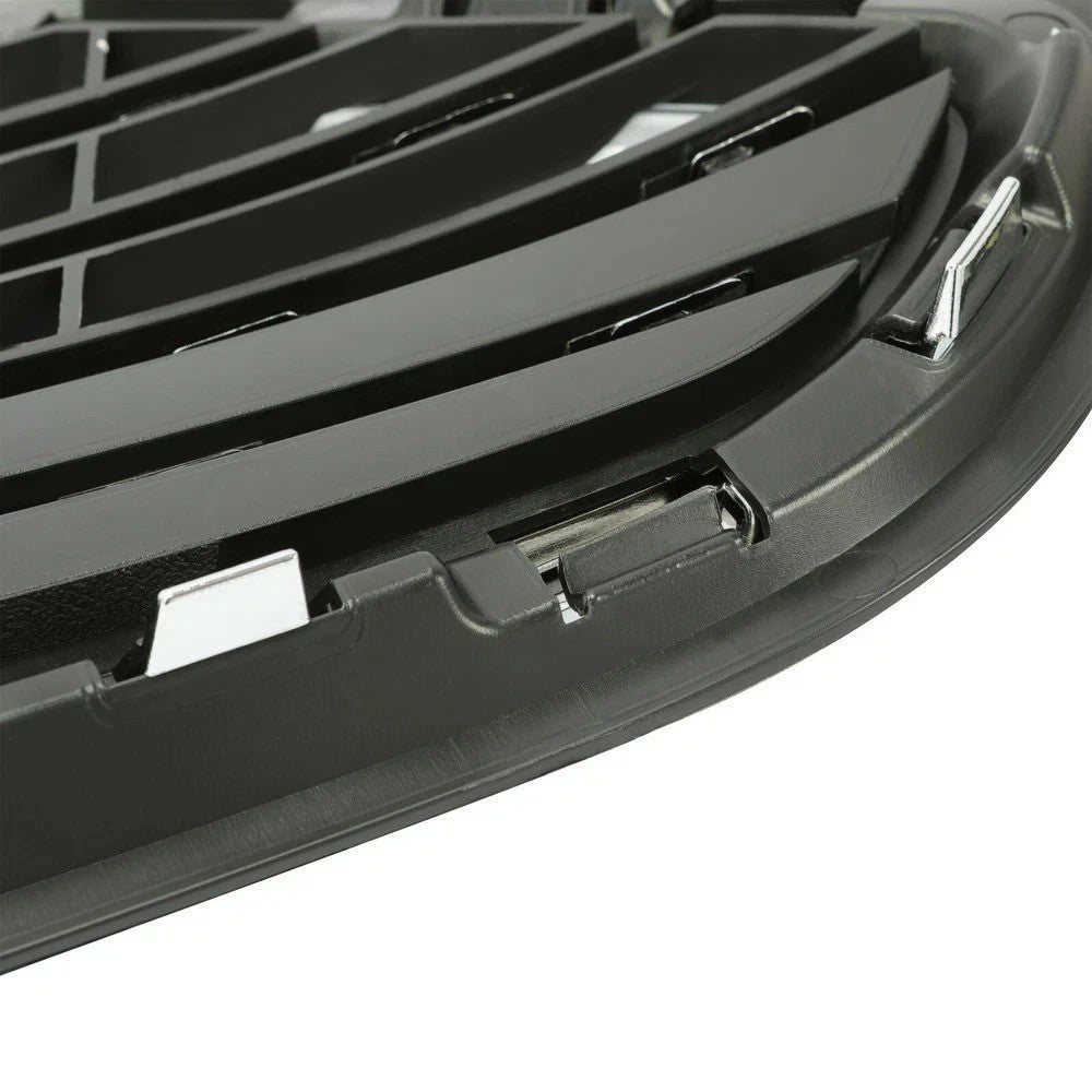 HECASA For 2014-2019 Ford Fiesta 4DR 15 16 17 18 Front Chrome Upper Grille Grill