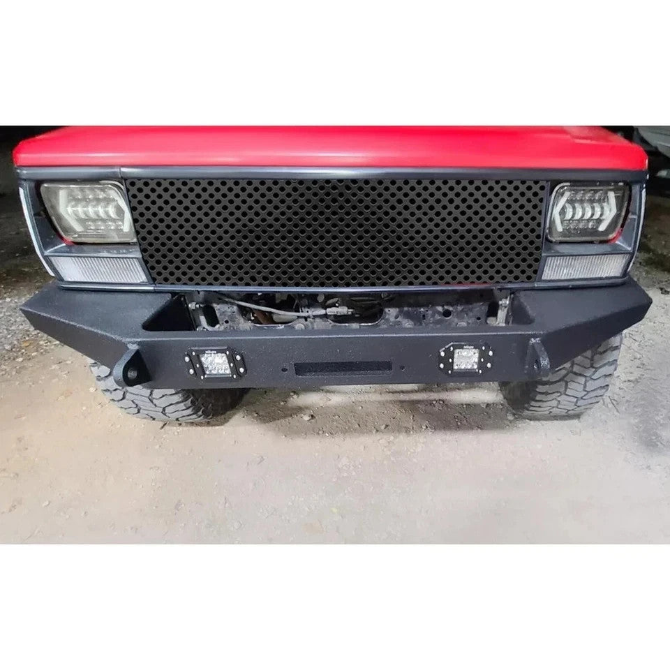 DIY Front & Rear Bumper Kit Bare Metal For 1984-2001 Jeep Cherokee XJ New